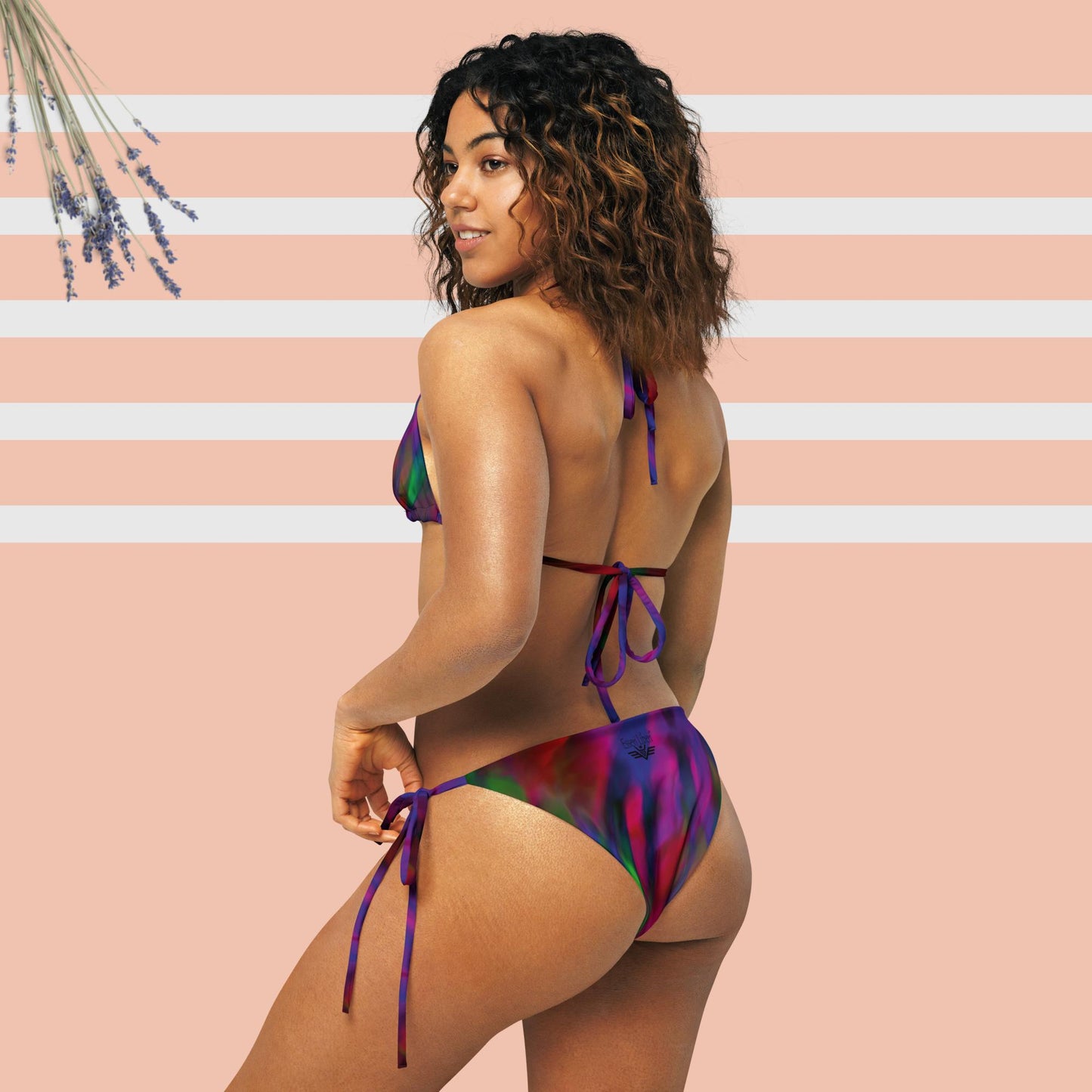 Bikini for girls/women, laces, removable padding, eco-sustainable, Esseri Liberi