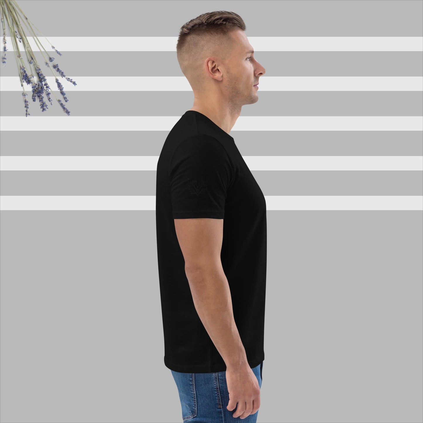 T-shirt uomo sport manica corta marchio Esseri Liberi ricamato