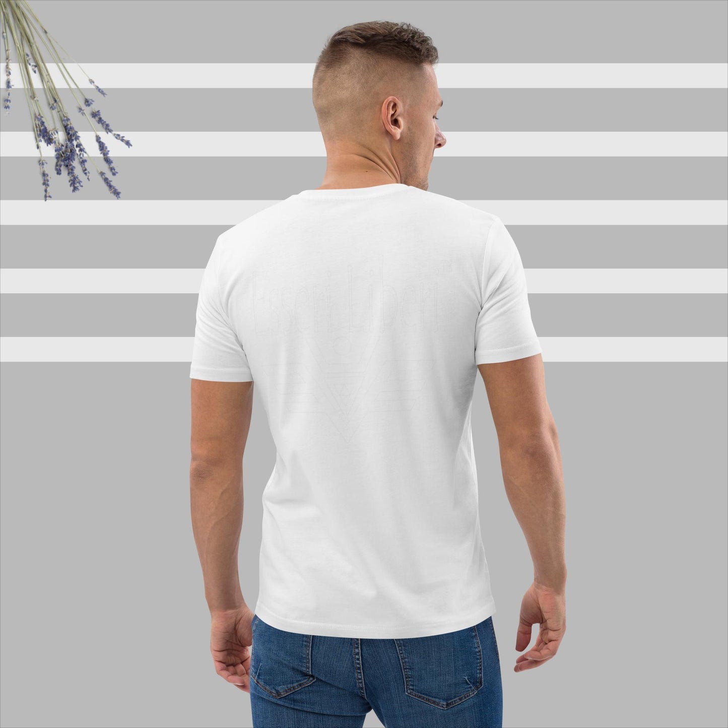 Kurzärmliges Herren-Sport-T-Shirt aus Bio-Baumwolle der Marke Esseri Liberi