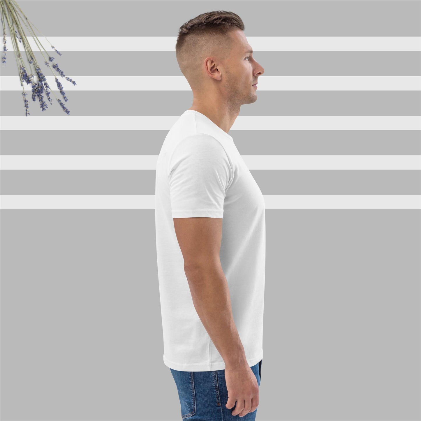 Kurzärmliges Herren-Sport-T-Shirt aus Bio-Baumwolle der Marke Esseri Liberi