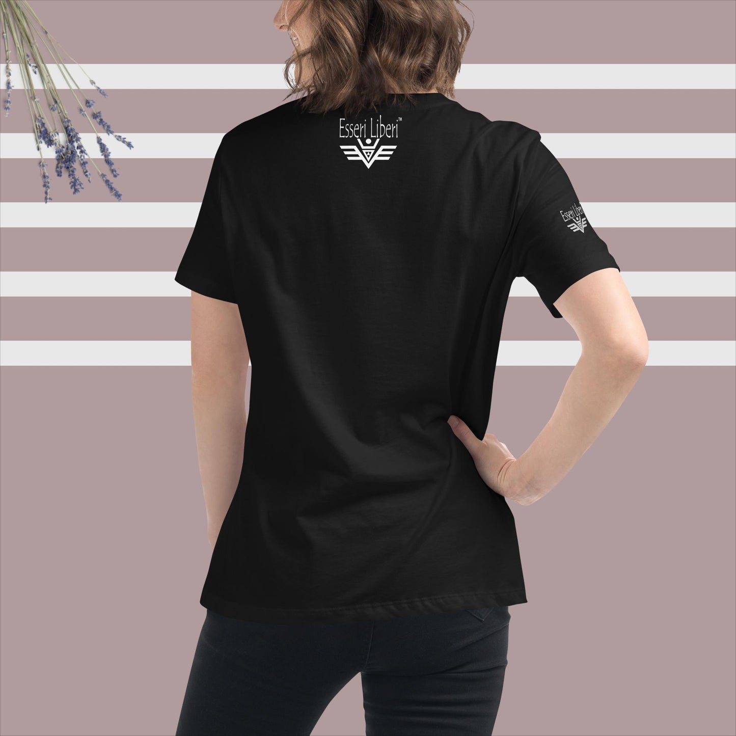 T-shirt donna sport, versatile, comoda, manica corta Esseri Liberi